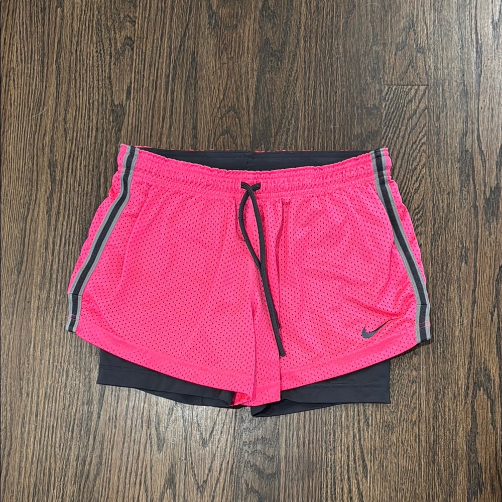 Nike Women's Pink Athletic Shorts